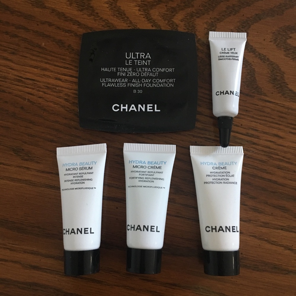 Chanel Skincare Samples Lot NWT